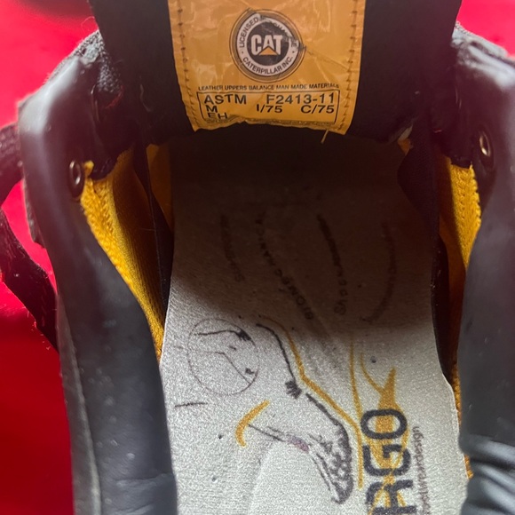 CAT working boots, size 10, excellent condition - Picture 6 of 6